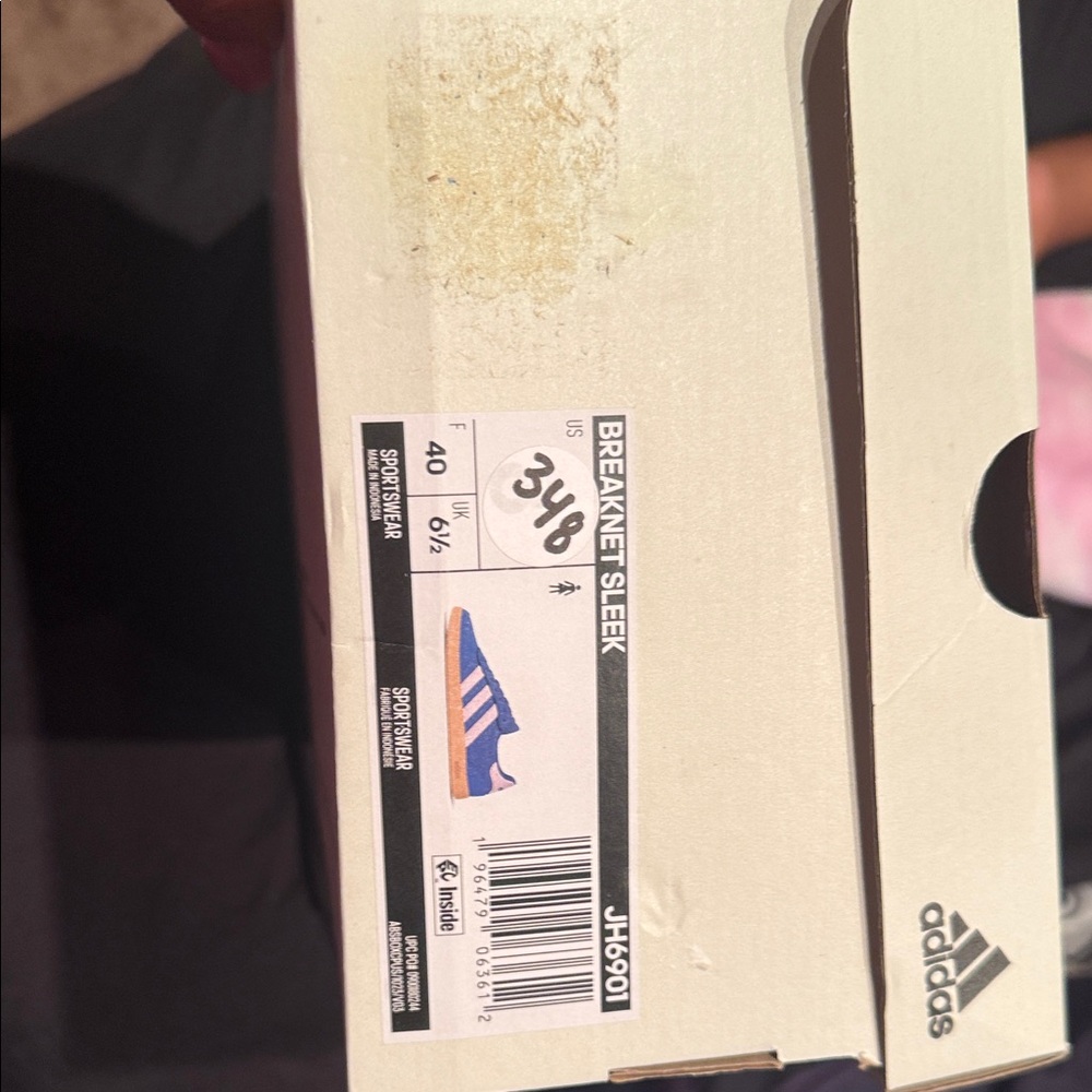 Adidas Women Sneakers in Blue and Pink - Picture 6 of 6